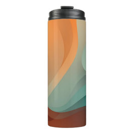 Kleurengolven thermische tumbler thermosbeker