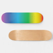 Kleurengradatie met Lines Skateboard (Horizontaal)
