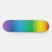 Kleurengradatie met Lines Skateboard (Horizontaal)