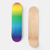 Kleurengradatie met Lines Skateboard (Voorkant)