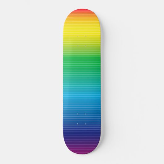 Kleurengradatie met Lines Skateboard (Voorkant)