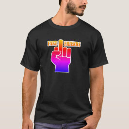 Kleurengradiënt Neppe Vrienden T-shirt