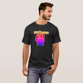 Kleurengradiënt Neppe Vrienden T-shirt (Voorkant volledig)