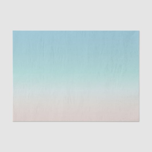 Kleurengradiënt van het Strand Tissuepapier (Voorkant)