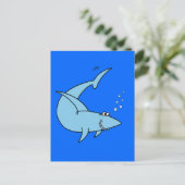 Kleurenhaai Briefkaart (Staand voorkant)