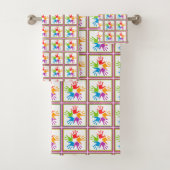 Kleurenhanddoekset Bad Handdoek (Insitu)