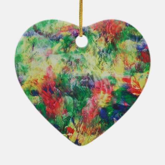 kleurenhart keramisch ornament (Achterkant)