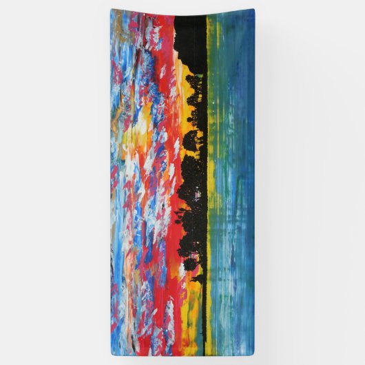 Kleurenhaven Spandoek (Verticaal)