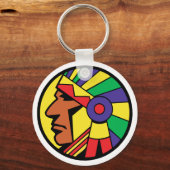 Kleurenhoofd Sleutelhanger (Voorkant)