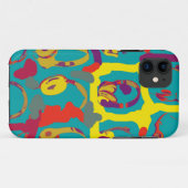 kleurenhoofdtelefoon pop Case-Mate iPhone case (Achterkant (horizontaal))