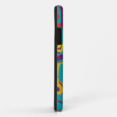 kleurenhoofdtelefoon pop Case-Mate iPhone case (Achterkant/rechts)