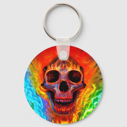 Kleurenhuid Sleutelhanger (Voorkant)