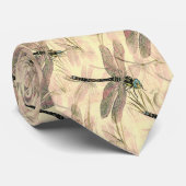 Kleurenillustratie van de libel stropdas (Opgerold)