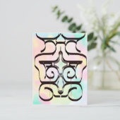 kleurenillustraties briefkaart (Staand voorkant)