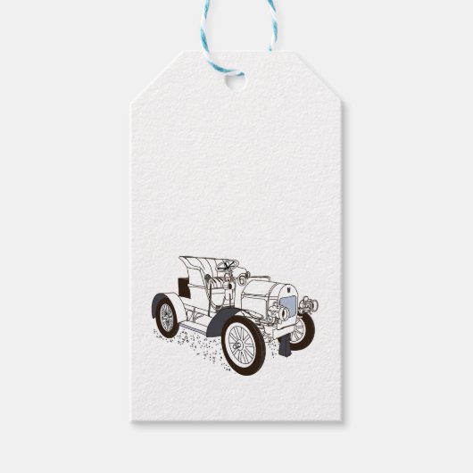 kleurenillustraties cadeaulabel (Voorkant)