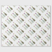 kleurenillustraties cadeaupapier (Vlak)