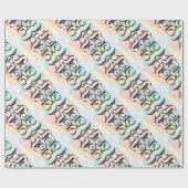 kleurenillustraties cadeaupapier (Vlak)