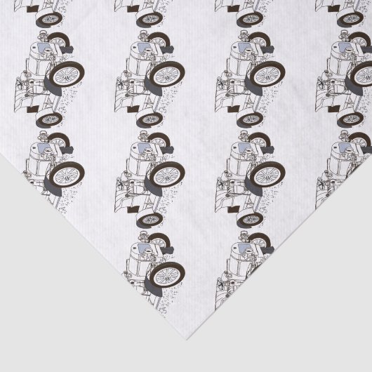 kleurenillustraties tissuepapier (Detail)