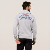Kleurenjasje van de trolley hoodie (Achterkant volledig)
