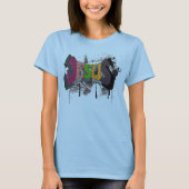 kleurenjesus t-shirt (Voorkant)