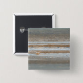 Kleurenkaart van Jupiter 2 Vierkante Button 5,1 Cm (Voorkant /achterkant)