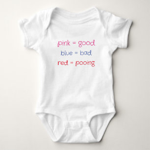 Kleurenkaart voor baby's romper