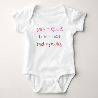 Kleurenkaart voor baby's romper