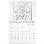 Kleurenkalender Boerderij Kalender (Jan 2027)
