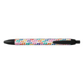 Kleurenketen Zwarte Inkt Pen (Achterkant)
