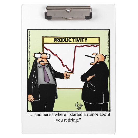 Kleurenklembord voor zakelijke kantoren klembord (Voorkant)