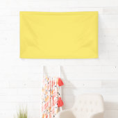 Kleurenkleurige Gele Banner (Insitu)