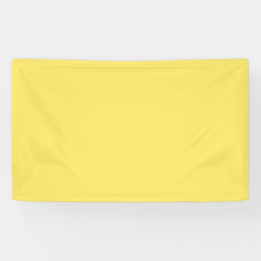 Kleurenkleurige Gele Banner (Horizontaal)