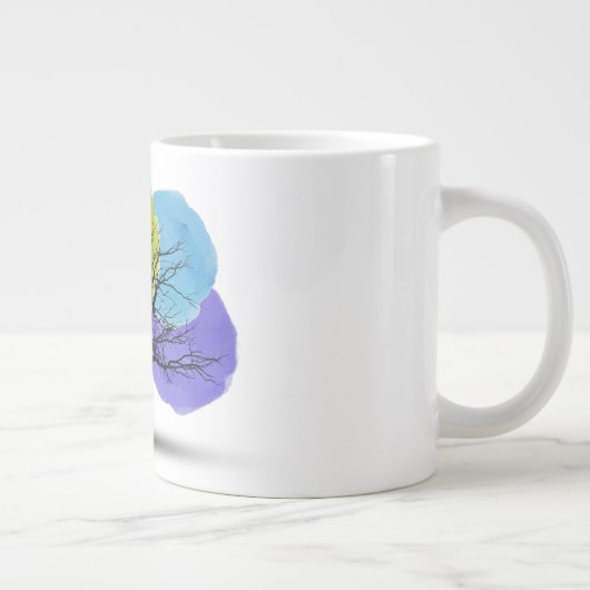 Kleurenklodderboom Grote Koffiekop (Rechts)