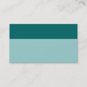 Kleurenkop - Groene tinten Visitekaartje (Achterkant)