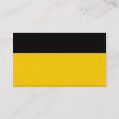 Kleurenkop - Zwart en oranje Visitekaartje (Achterkant)