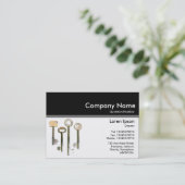 Kleurenkoptekst III v2 - zwart - toetsen Visitekaartje (Staand voorkant)