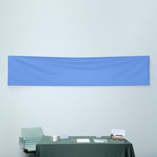 kleurenkornbloem blauw spandoek (Beurs)