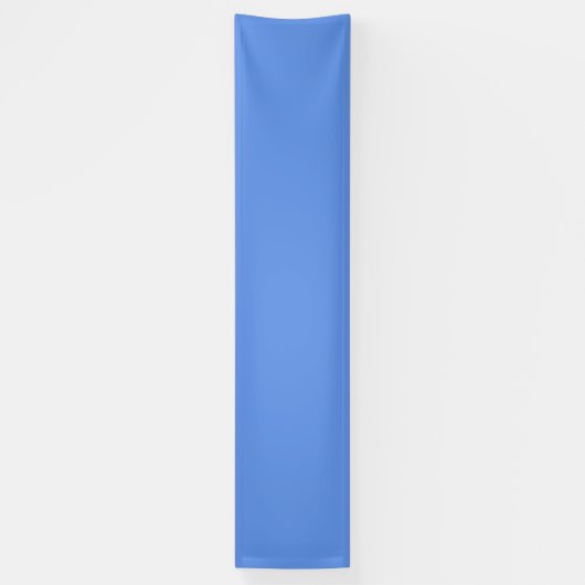 kleurenkornbloem blauw spandoek (Verticaal)