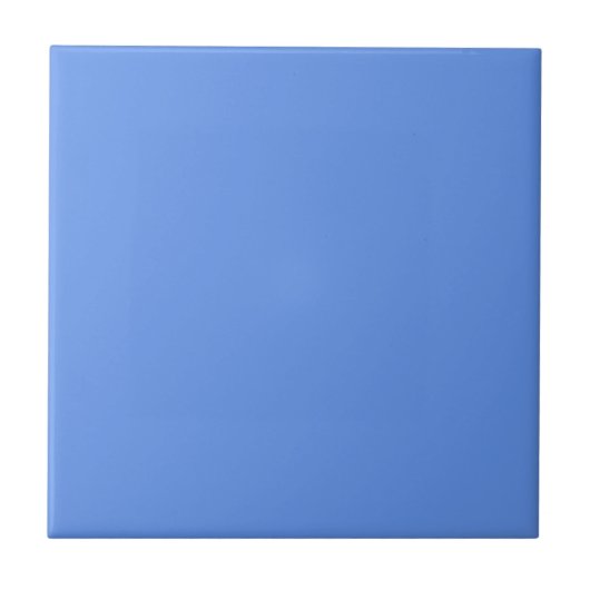 kleurenkornbloem blauw tegeltje (Voorkant)