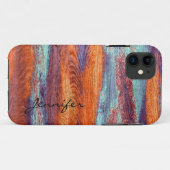 Kleurenkorreltextuur van Retro #3 Case-Mate iPhone Case (Achterkant (horizontaal))