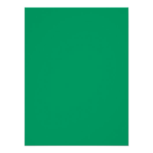 Kleurenkrijt Groen Glanzend Poster (Voorkant)