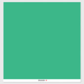Kleurenkrijt Groene Sticker Decal (Vel)