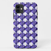 Kleurenkunst, blauw Case-Mate iPhone case (Achterkant)