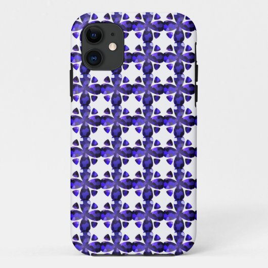 Kleurenkunst, blauw Case-Mate iPhone case (Achterkant)