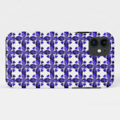 Kleurenkunst, blauw Case-Mate iPhone case (Achterkant (horizontaal))