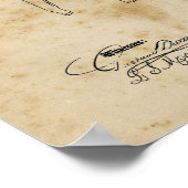 Kleurenlijn voor wasruimte, verflijn poster (Hoek)