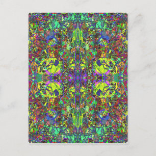 Kleurenlijnen Briefkaart