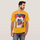 Kleurenloop-gebeurtenis. T-shirt (Voorkant volledig)