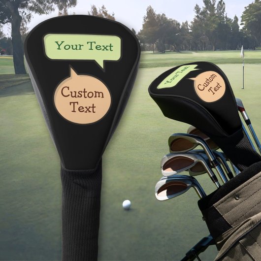 Kleurenluidsprekerblazers Golfheadcover