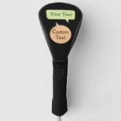 Kleurenluidsprekerblazers Golfheadcover (Voorkant)